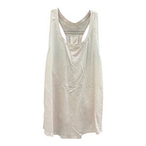 Lululemon Love Tank Top*Pleated, Size 4, Pink Pastel